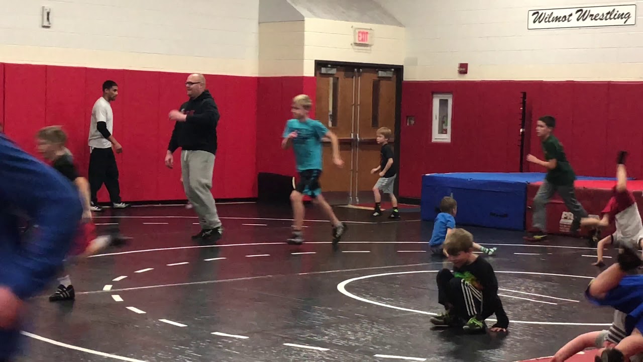 Parker’s 1st day of Wrestling Practice YouTube