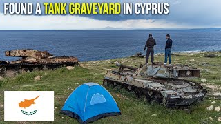 ABANDONED | Found a TANK GRAVEYARD in Cyprus ABANDONED | Found a TANK GRAVEYARD in Cyprus