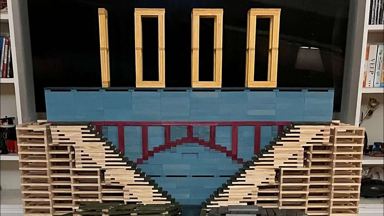 KAPLA and KEVA Masterpiece: 1000-sub GigaBuild Special