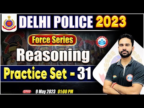 Delhi Police Reasoning Class 2023 | Delhi Police Reasoning Practice Set 31 | Reasoning by Rahul Sir