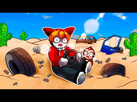 ซากรถพังๆอยู่กลางทะเลทราย | A Dusty Trip Roblox