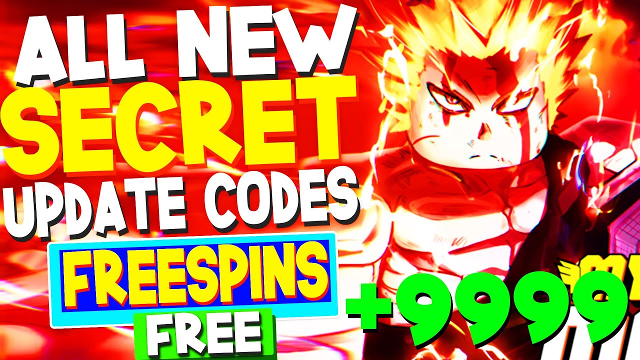 NEW* ALL FREE CODES MY HERO MANIA gives FREE SPINS Gameplay, ROBLO