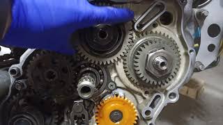 Yamaha TTR600 engine noise main shaft / balancer