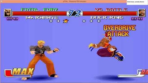 cpu vs cpu - Mr. Karate vs Duck