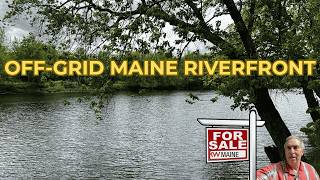 14 Acres with 465’ of Piscataquis River Frontage in Maine