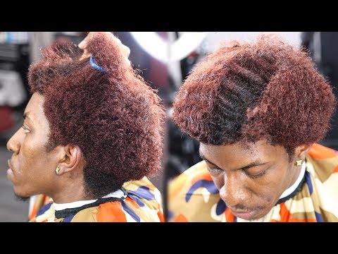 MUST WATCH!!!! HAIRCUT TRANFORMATION SIR CRUSE'S END OF 6 MONTH 360 WAVE WOLF 