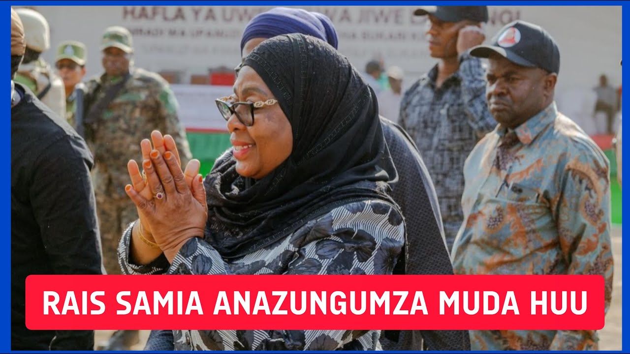 RAIS SAMIA SULUHU HASSAN ANAZUNGUMZA MUDA HUU LEO AUGUST 6, 2024 - YouTube