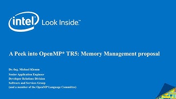 CSCS Intel KNL: OpenMP, Part 3 (TR5 Outlook), Klemm