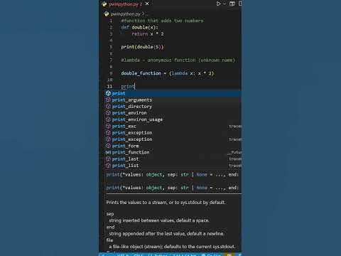 Python: lambda function - understand how lambda works in 1 minute ...