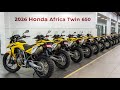 New 2026 Honda Africa Twin 650 FINALLY Launched! | First Look, New Design &amp; Complete Review