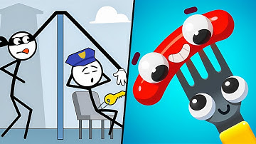 Thief Puzzle vs Fork N Sausage - All Levels Android, iOS EP262