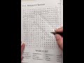 Word Search Benjamin Harrison #shorts