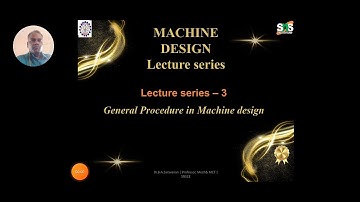 General procedure in Machine design | Dr.B.A.Saravanan | SNS Institutions