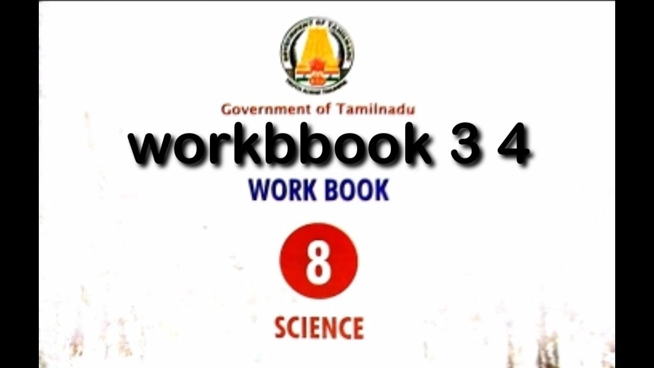 8th Standard Science Workbook Answer YouTube