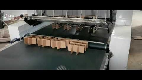 automatic partition assembler machine \\ carton machine