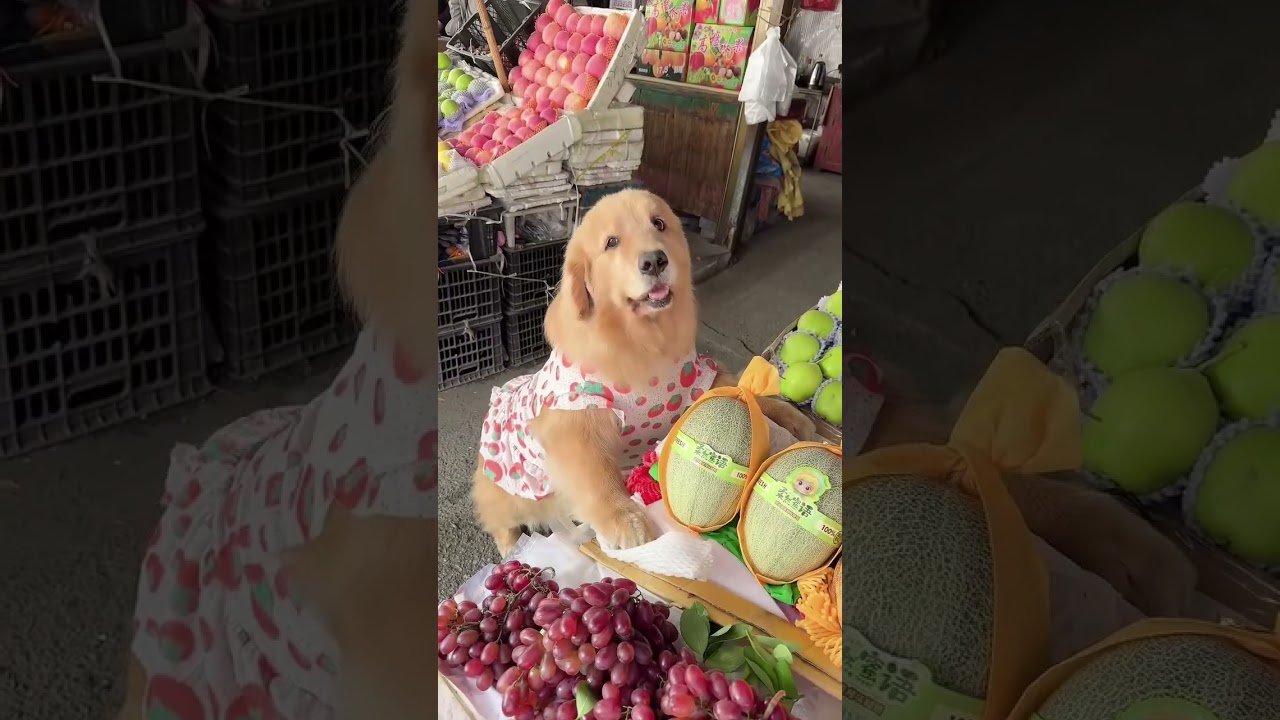 Golden Retriever Trade Time #shorts #dogs