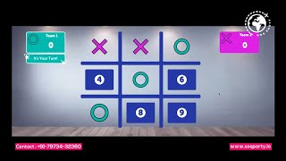 Virtual Tic Tac Toe Game - Xs and Os for Online New Team Building Activities and Games | sosparty.io screenshot 2