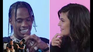 Kylie Jenner Asks Travis Scott 23 Questions | GQ  REACTION!!