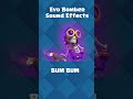 Clash Royale - All Evo Bomber sound effects #clashroyale #supercell #evobomber  #evolution