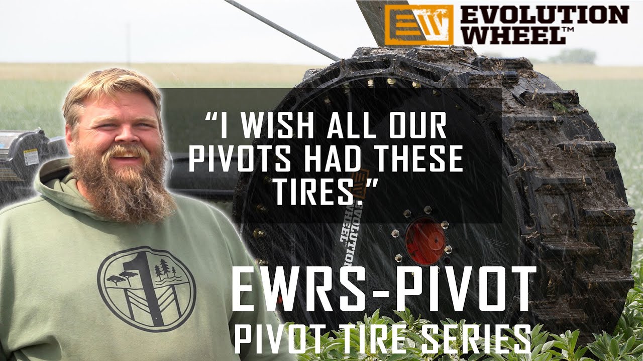 Justin E From Rayel Farms Talked About The EWRS-PIVOT Airless Pivot Tire From Evolution Wheel