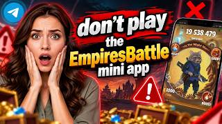 TESTING the Empires Battle MINI-APP on Telegram. screenshot 2
