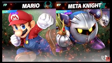 Super Smash Bros Ultimate Amiibo Fights  – Request #19408 Mario vs Meta Knight
