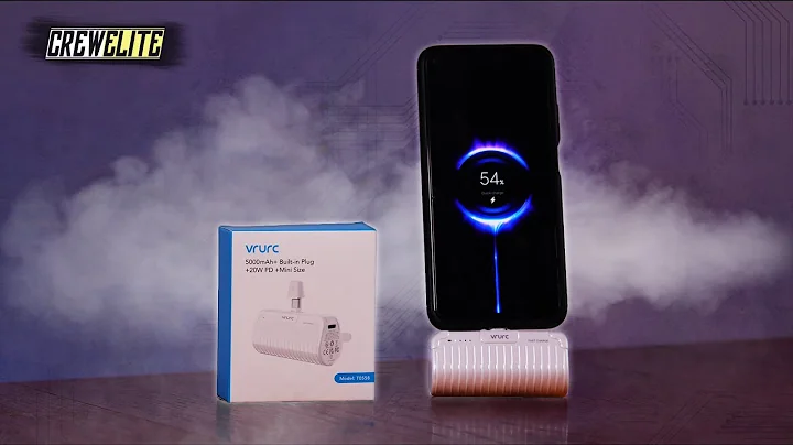 Charge On The Go! | VRURC: Mini Portable 5000mAh Power Bank For USB-C/Lightning Devices [REVIEW]