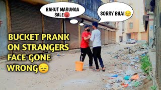 THROWING BUCKETS ON STRANGERS FACE || GONE WRONG || IT'S SP PRANK