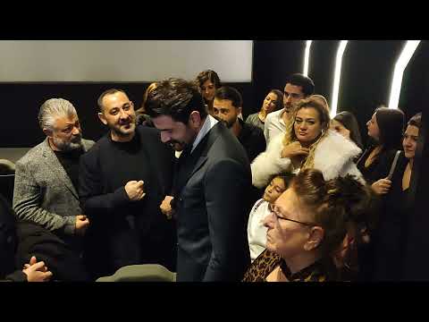 Murat Göğebakan Kalbim Yaralı filminin galası sonrası salonda duygusal anlar