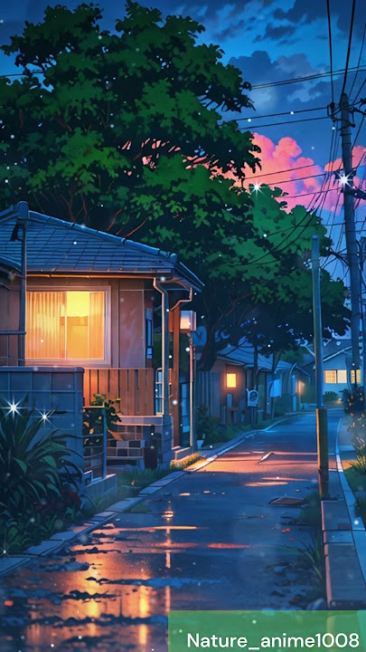 Visiting an empty street is .............. #natureanime