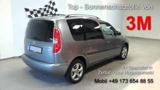 Scheiben tönen Zerbst Dessau - Skoda Roomster getönte Scheiben - Sonnenschutz 3M Folie(Top Scheiben Tönung vom Spezialisten in Zerbst / Dessau... Rufen Sie an - Mobilnummer im Video!, 2012-05-17T20:56:49.000Z)