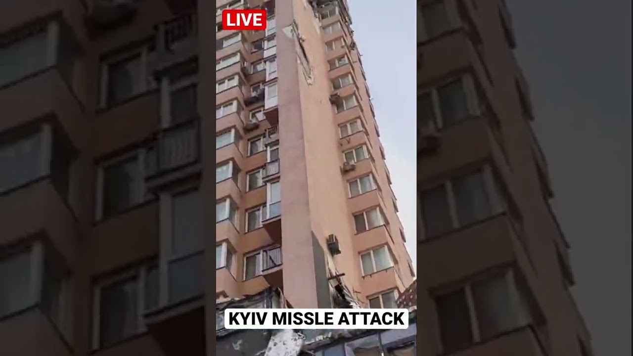Kyiv Ukraine Missile Attack 