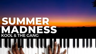How To Play "SUMMER MADNESS" By Kool & The Gang | Piano Tutorial (R&B Soul) screenshot 2