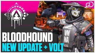 *NEW Bloodhound Buff + Volt Gameplay + Rampart's Abilites | Apex Legends Season 8 (New Update)