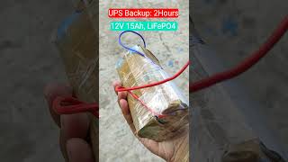 UPS Battery for 2-hours Backup