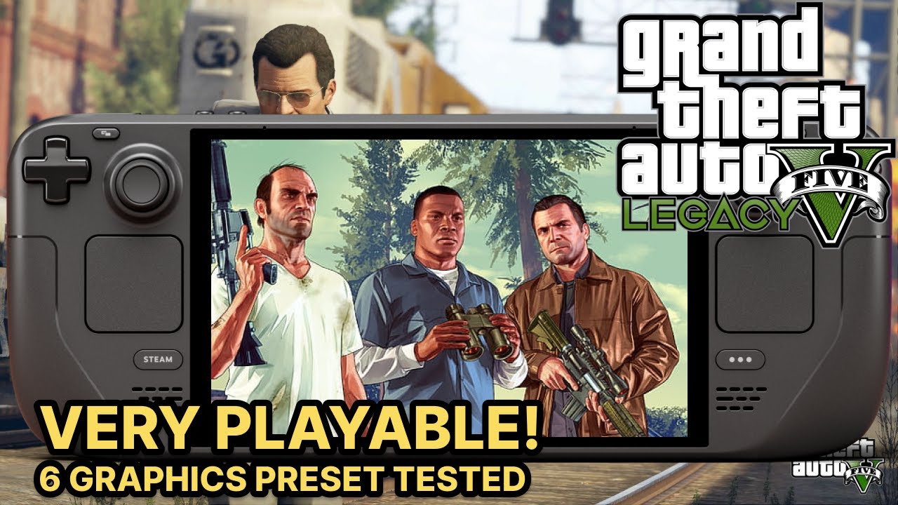 6 Best Settings GTA V Legacy on Steam Deck! - YouTube
