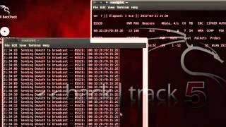 اختراق شبكة الويفي   طريقة الحصول على handshake بسرعة لفك تشفير hack wifi 2014   wpa   wpa2   YouTub