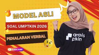 5] SOAL UMPTKIN 2026 | FULL PENALARAN | PENALARAN VERBAL