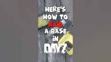 How to Raid A Base in DayZ… #dayz #shorts