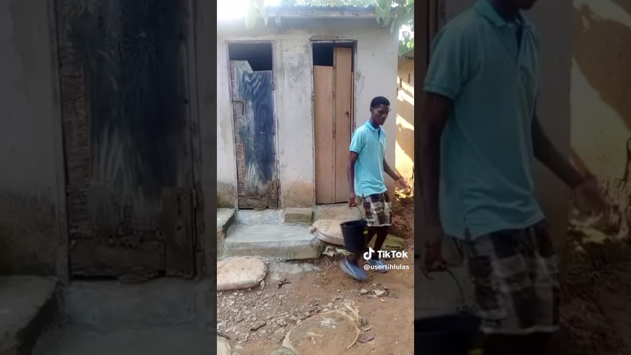 O jovem que não sabe entornar água na sanita 🤣