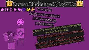 Crown Challenge 9/24/2024 - Randomly Generated Droids