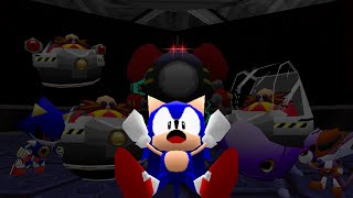 Fighting Few Bosses At Once - Sonic Robo Blast 2.2