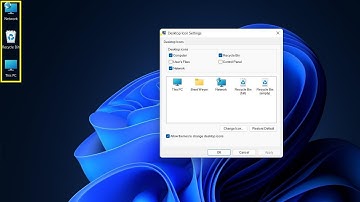 How to remove/restore default system desktop icons on Windows 10 and 11