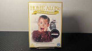 Home Alone Hmv Exclusive Family Fun Edition Dvd Unboxing Uk 20Th Century Fox