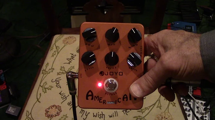 Richard Hunter demos the Joyo American Sound for h...