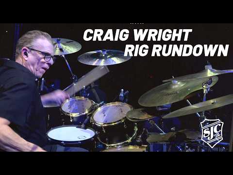 Craig Wright (Eric Church) Drum Rig Rundown | SJC Drums
