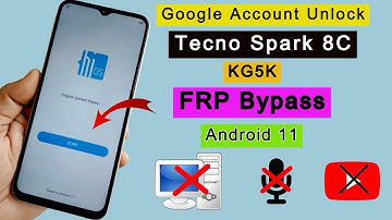 How to bypass tecno spark 8c frp lock no computer