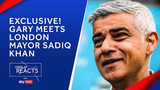 Gary Neville chats to Sadiq Khan about unlocking London, EURO 2020 & more | Overlap Reacts