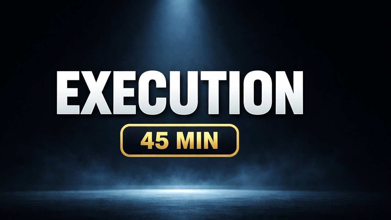 Execution Mode – 45 Minute Deep Work Music for Coding & High Performance
