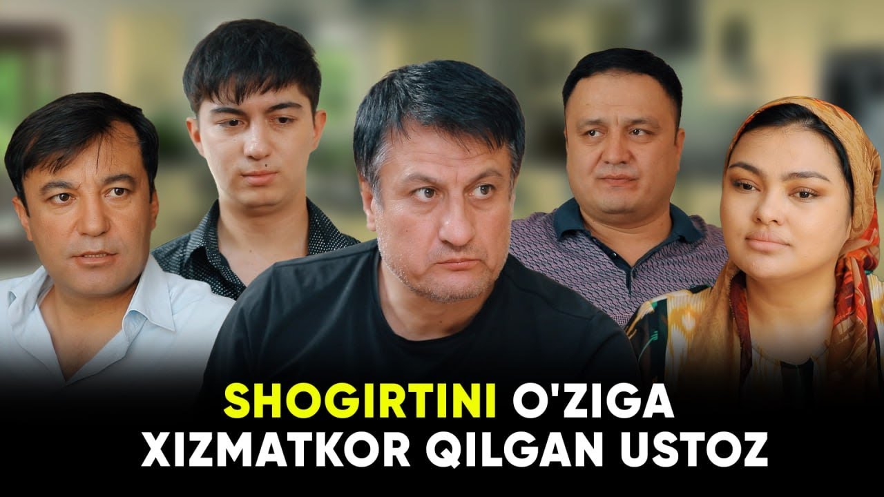 TAQDIRLAR - SHOGIRTINI O'ZIGA XIZMATKOR QILGAN USTOZ